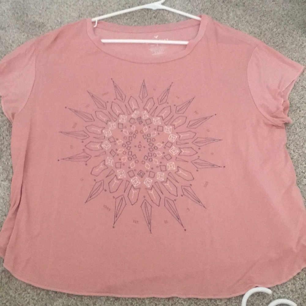 Soft and sexy pink T-shirt